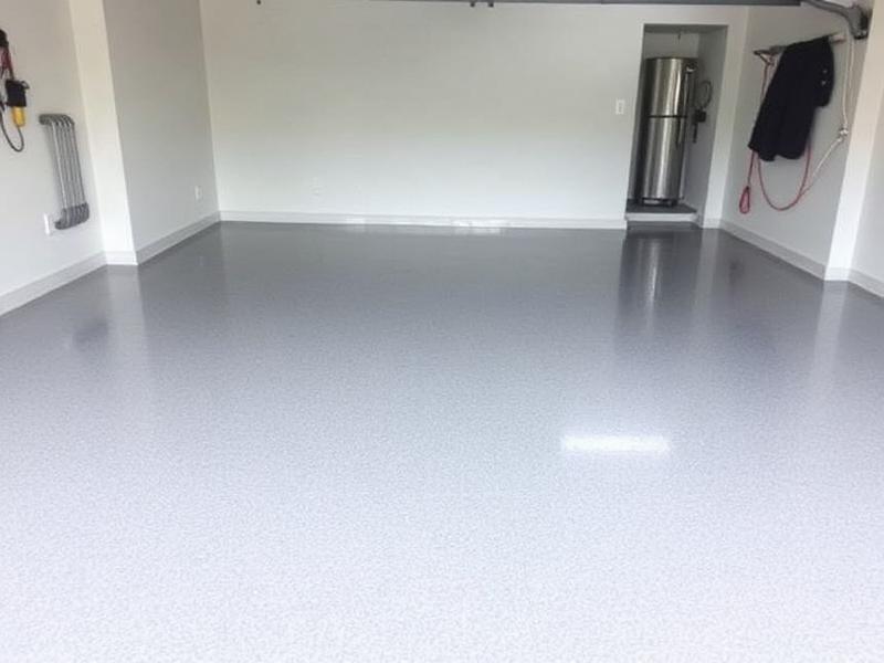 Plancher époxy de garage